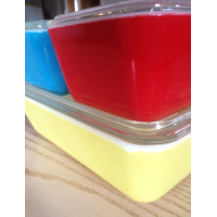 Pyrex glas koelkast bewaardozen